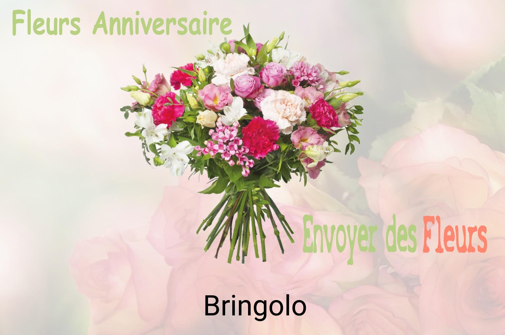 Bouquet de fleurs d’anniversaire livré à Bringolo