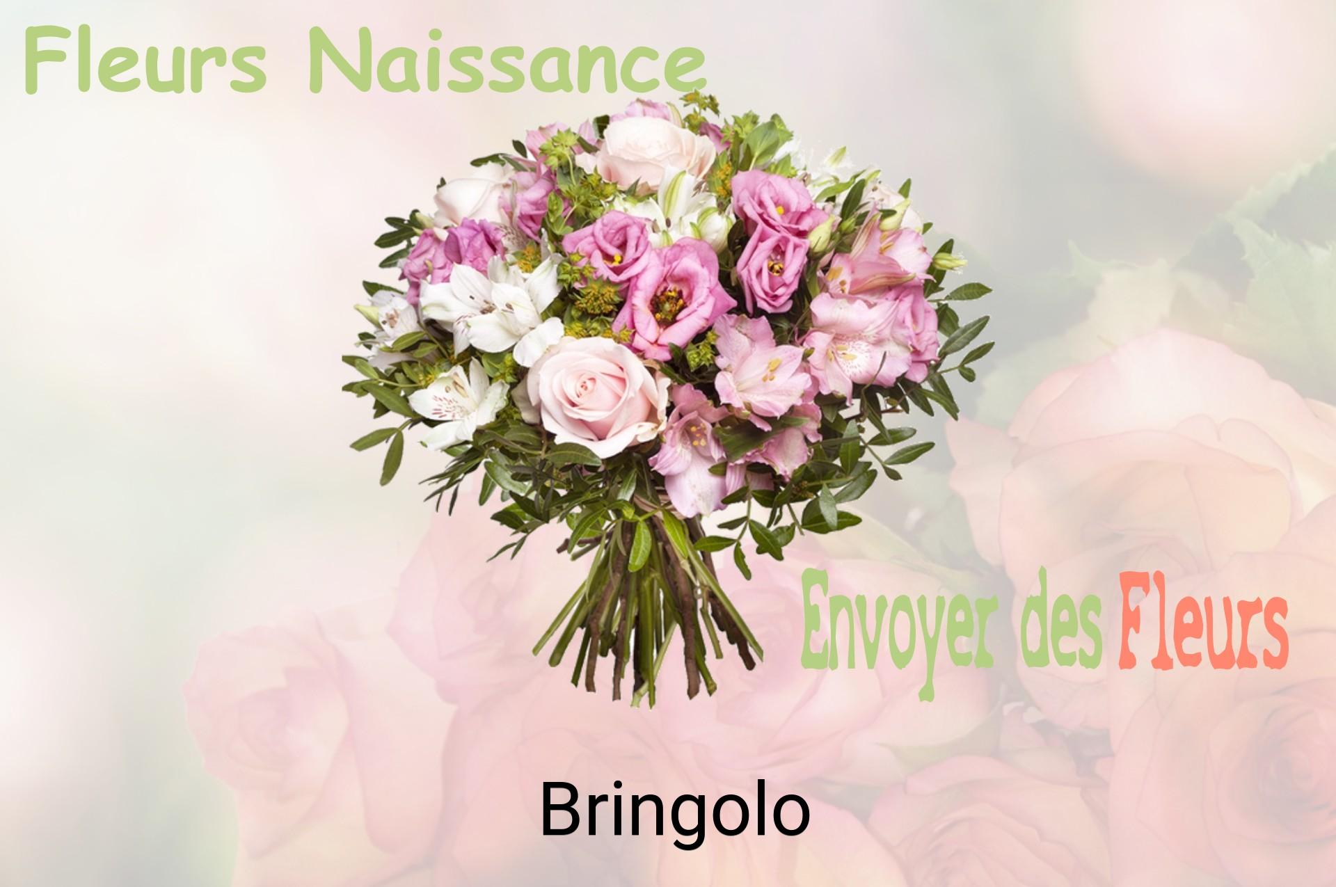 Bouquet de fleurs de naissance livré à Bringolo